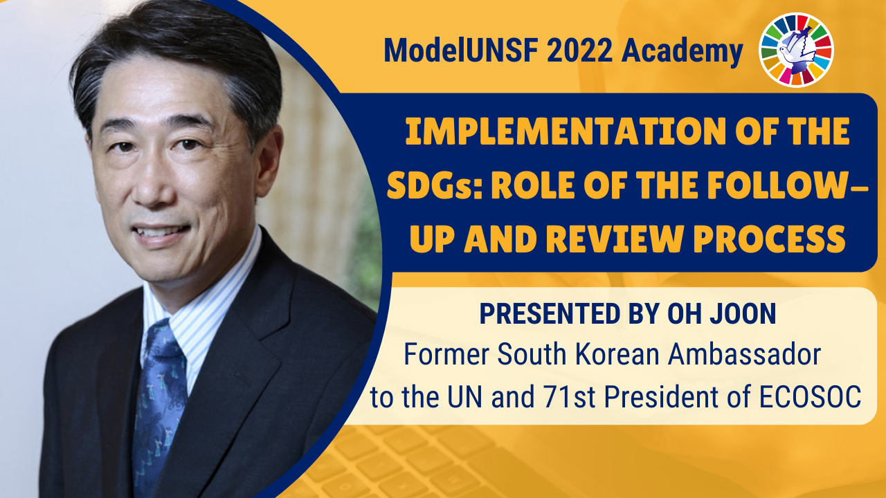 Implementation of the SDGs Role of the Follow-up and Review Process - OH Joon.png 이미지