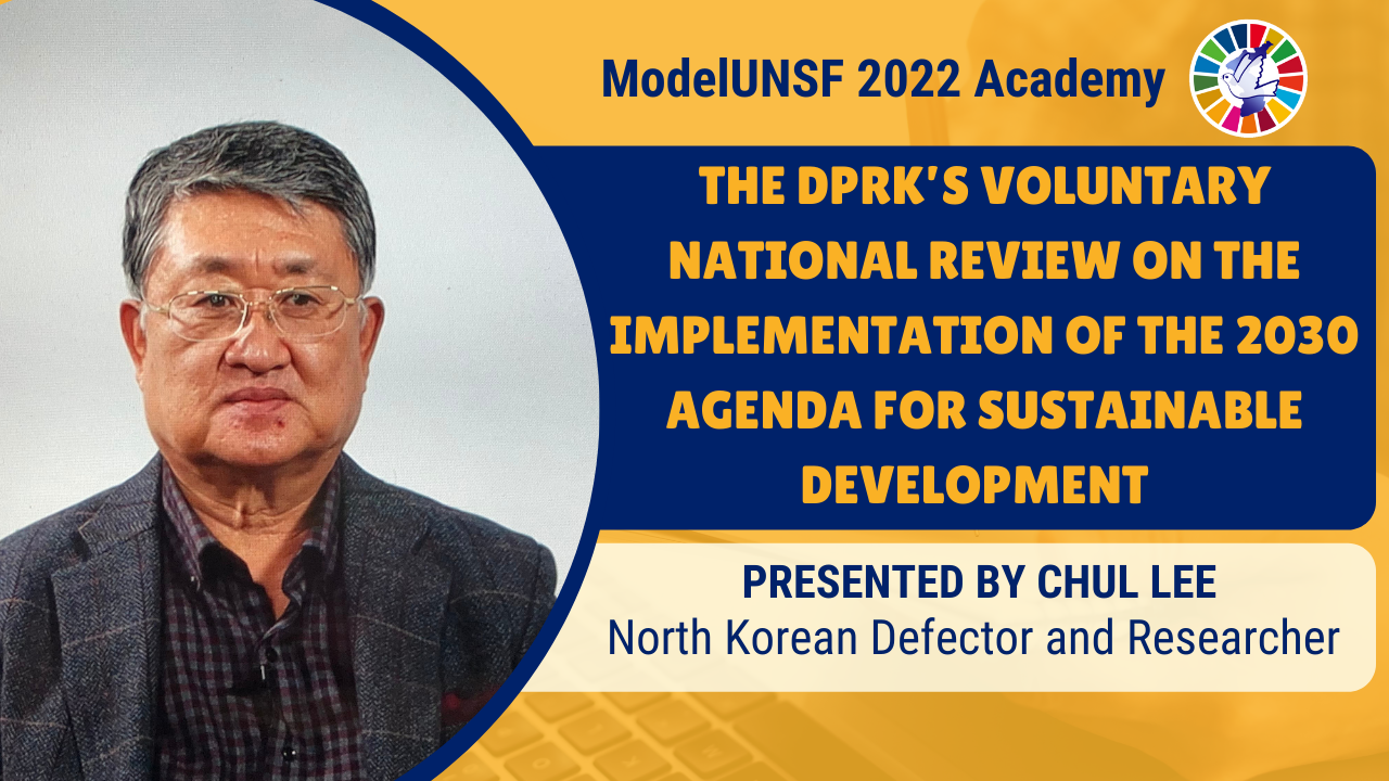 The DPRK's Voluntary National Review (VNR) on the Implementation of the SDGs - Chul LEE(이철).png 이미지